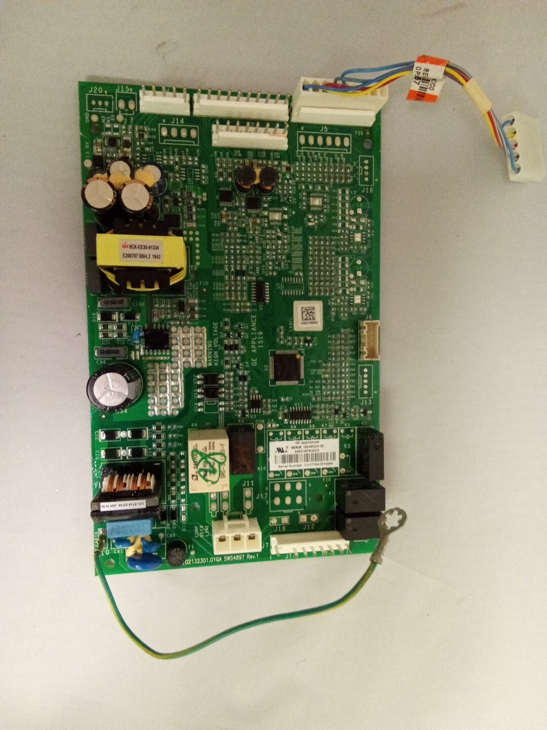 GE Refrigerator Control Board 245D1876G003 AK-613