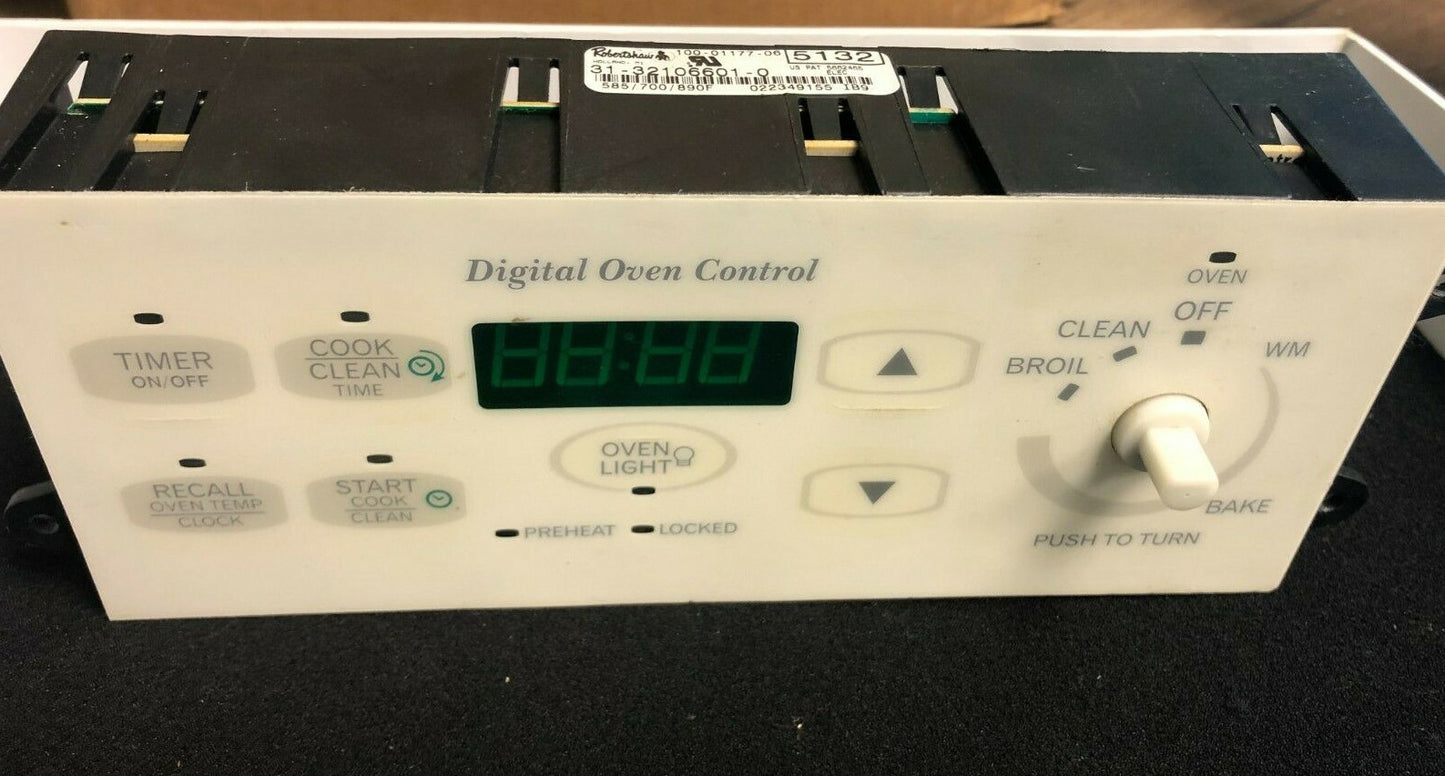 31-32106601-0  White Maytag ELECTRIC Stove Control 2  DC-73