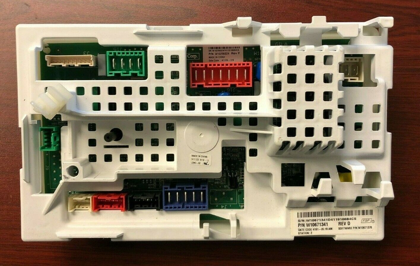 WHIRLPOOL WASHER CONTROL BOARD -W10484689 DC556