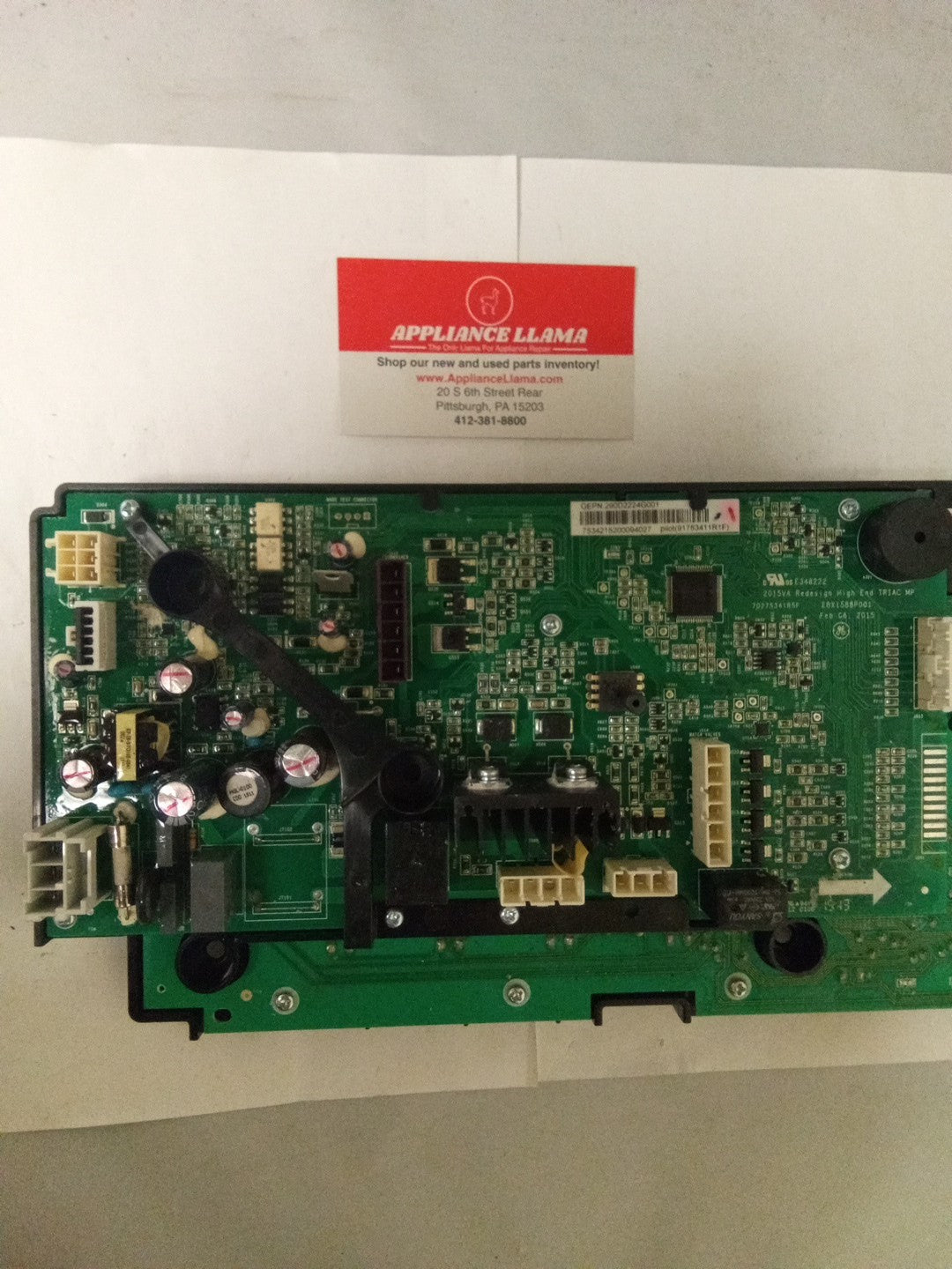 GE Washer Interface Control Board 290D2224G002 AMK-568
