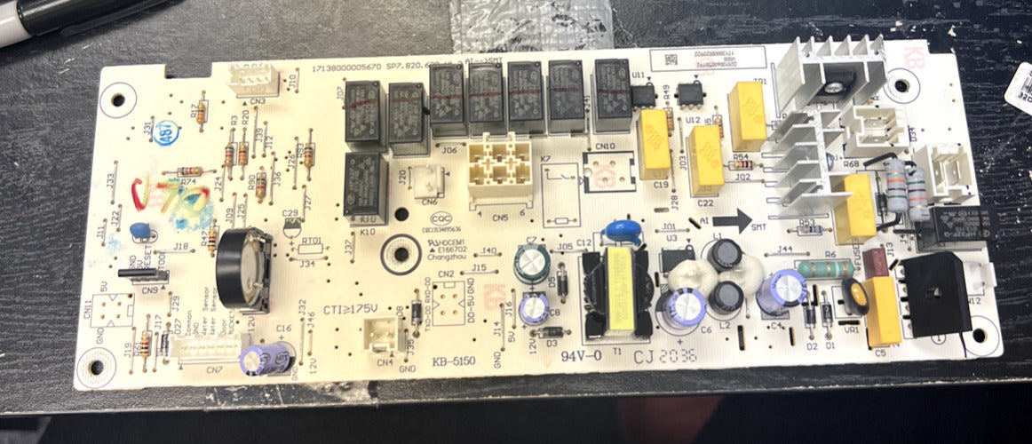 USED Insignia Washer Control Board | 17138000020922 | 5304511341 SCM543