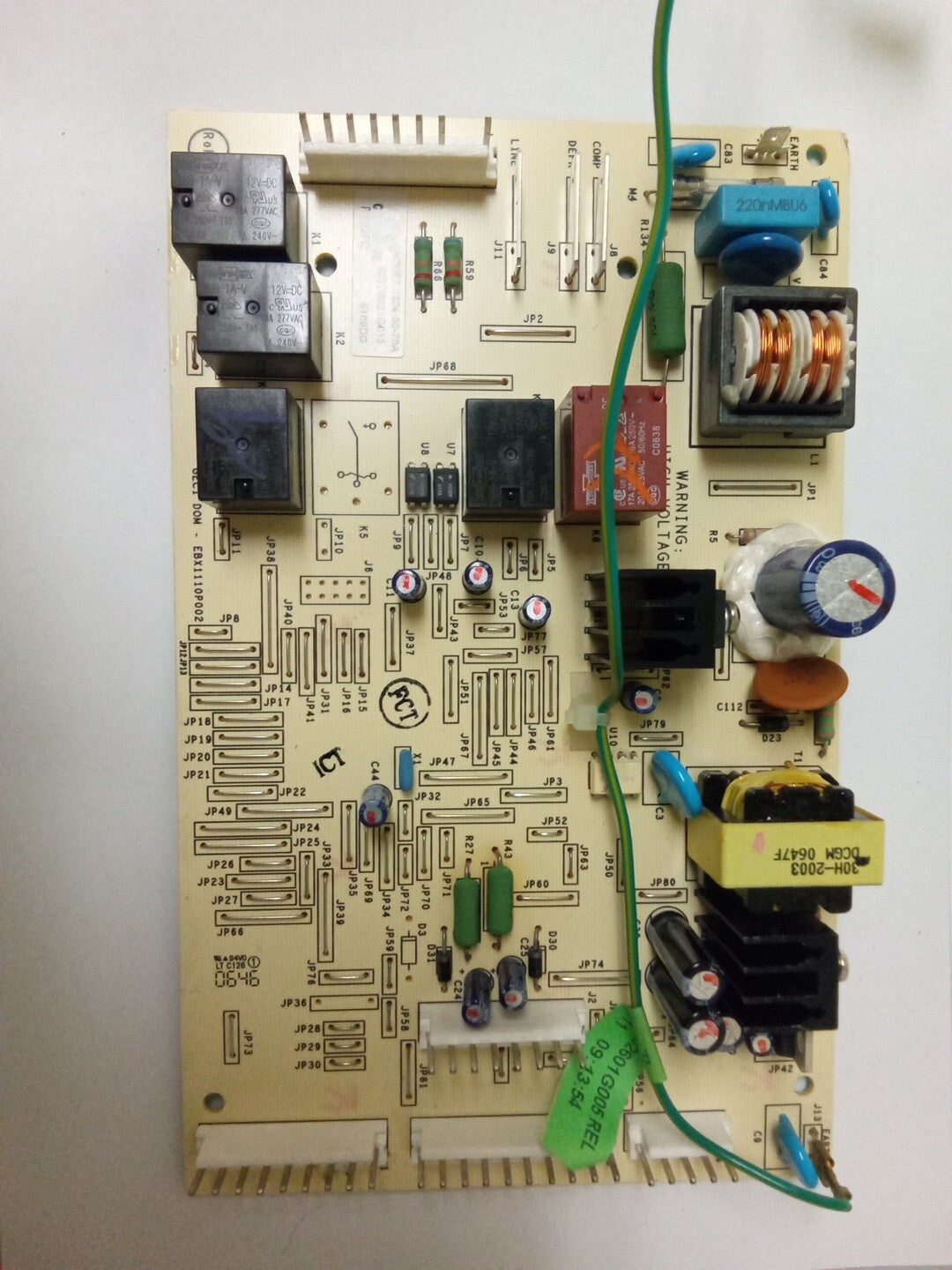 GE Refrigerator Control Board 200D6221G013  AK-781