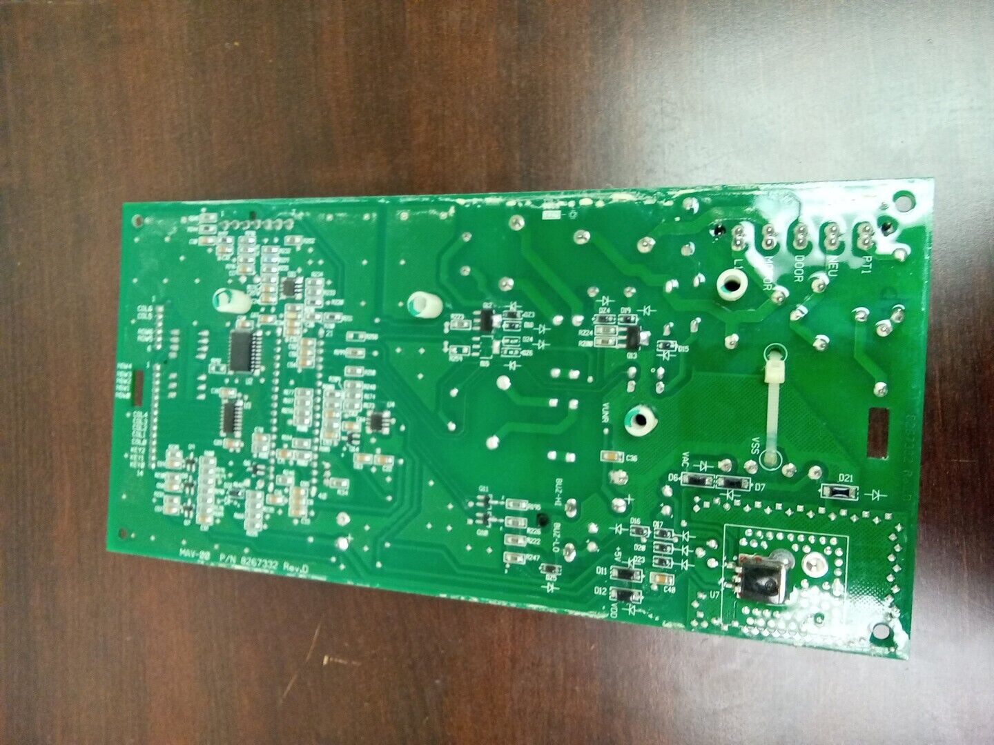 WHIRLPOOL DRYER MICROCOMPUTER BOARD NO CASE PART # 3980062  SEA71