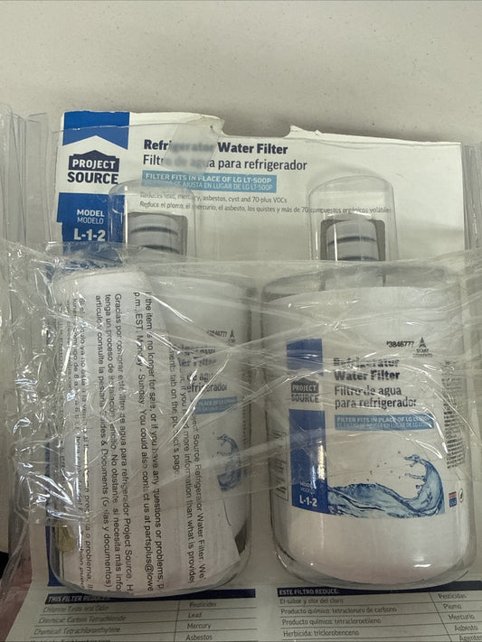 l-1-2 filter Project Source Fridge Filters BOX 1