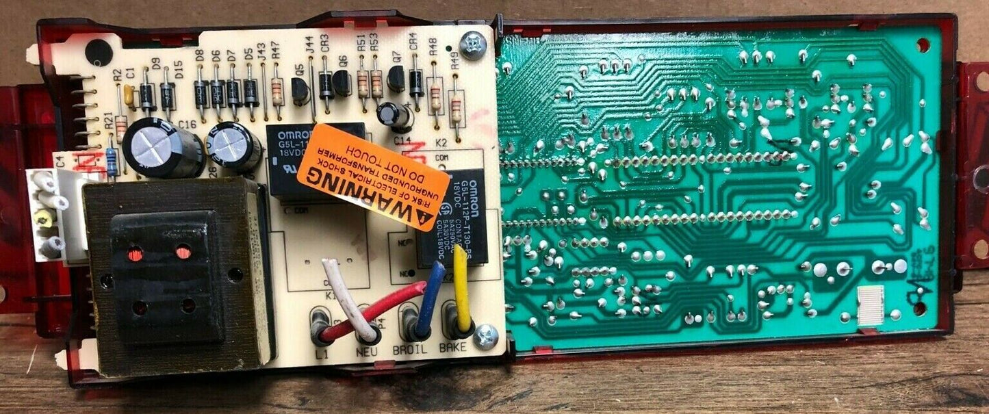 GE OVEN RANGE CONTROL BOARD 183D5586P001 DC257