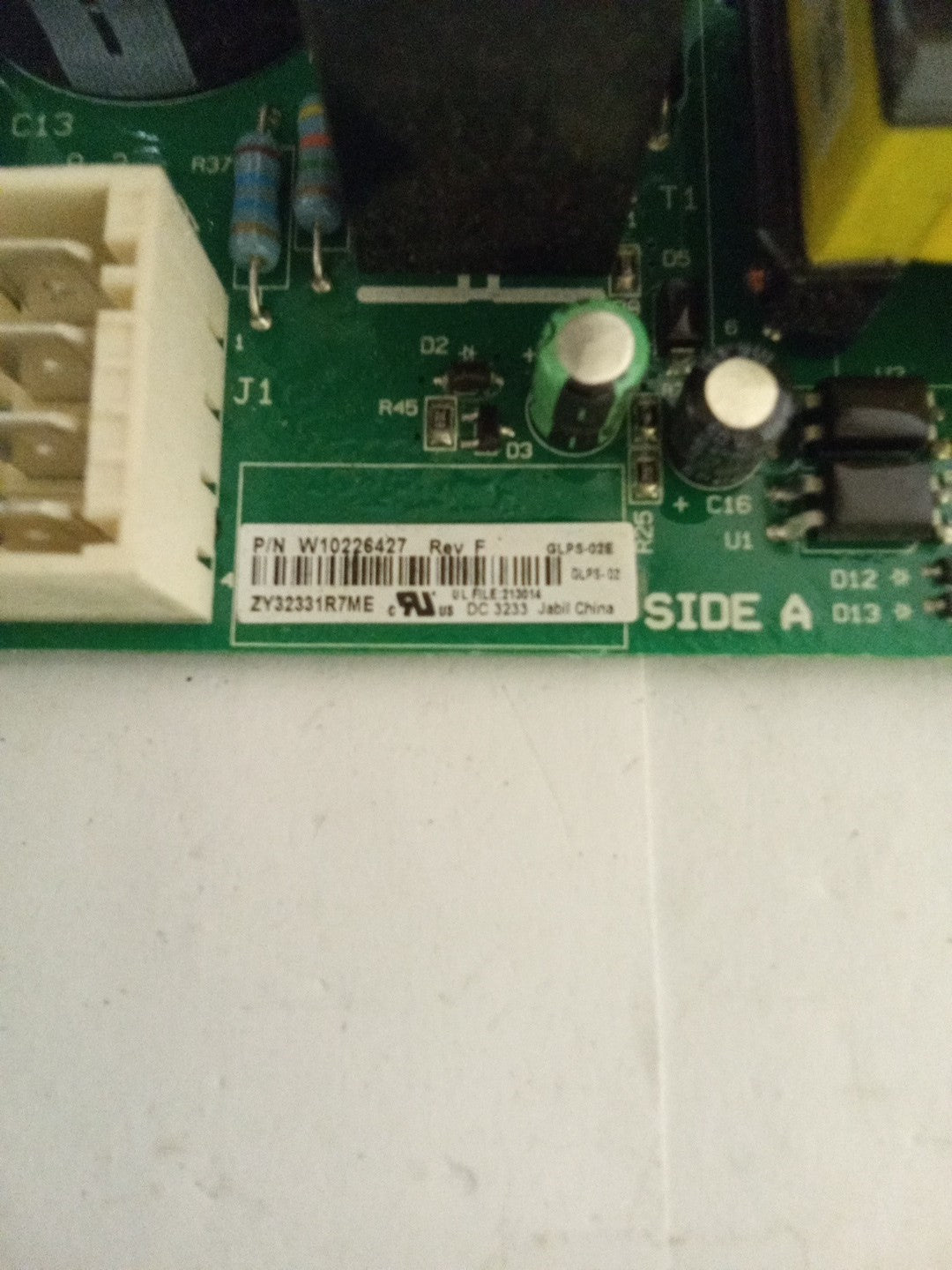 Whirlpool Refrigerator Inverter Control Board W10226427 AMK-282