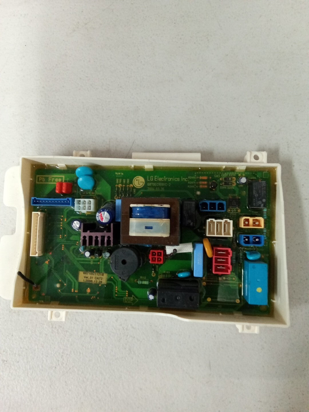 LG Dryer Control Board  Used 6870EC9081C-2 AK-887
