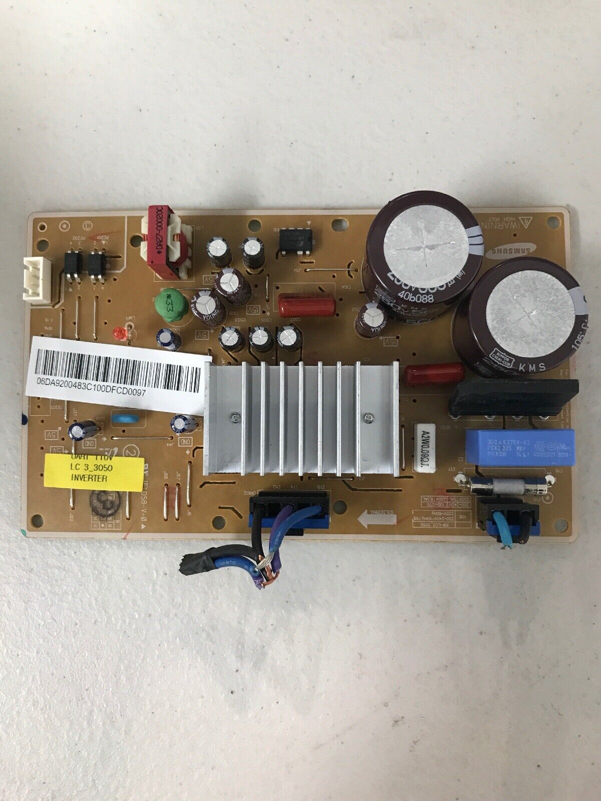 Samsung RH30H9500SR Refrigerator Control Board DA92-00483C Used CB16