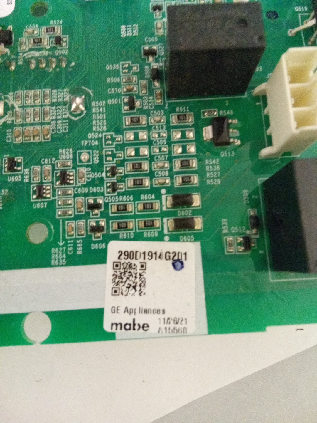 GE Washer 290D1914G201 Control Board AK-862