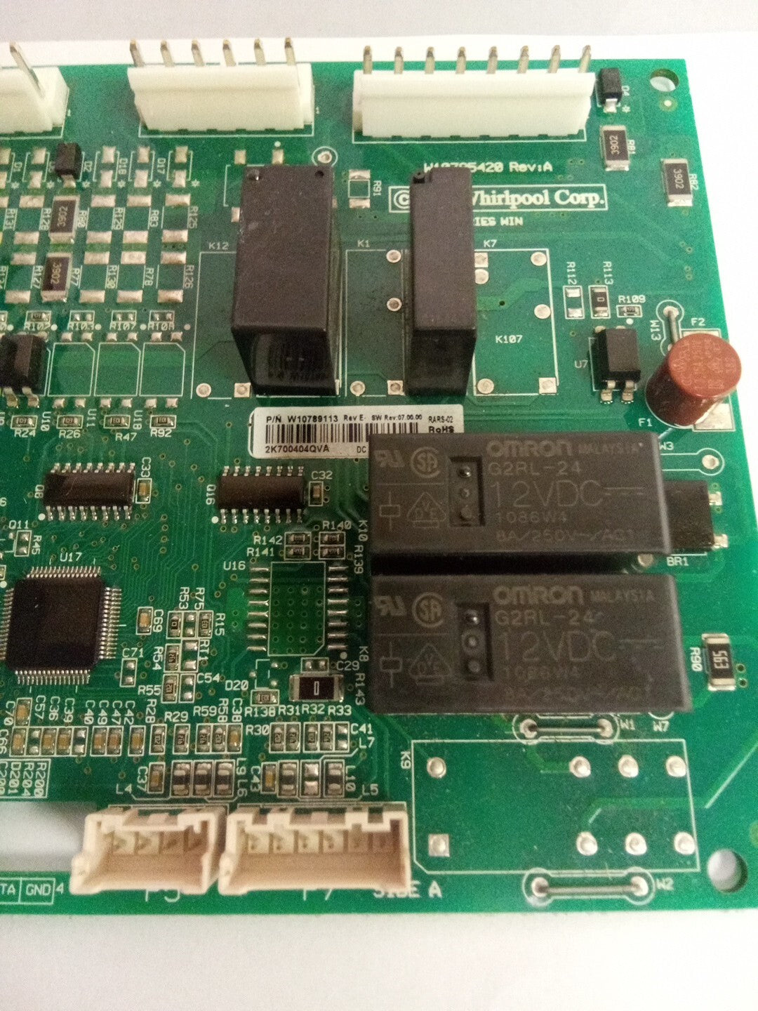 Whirlpool Refrigerator Control Board W10789113 AK-714