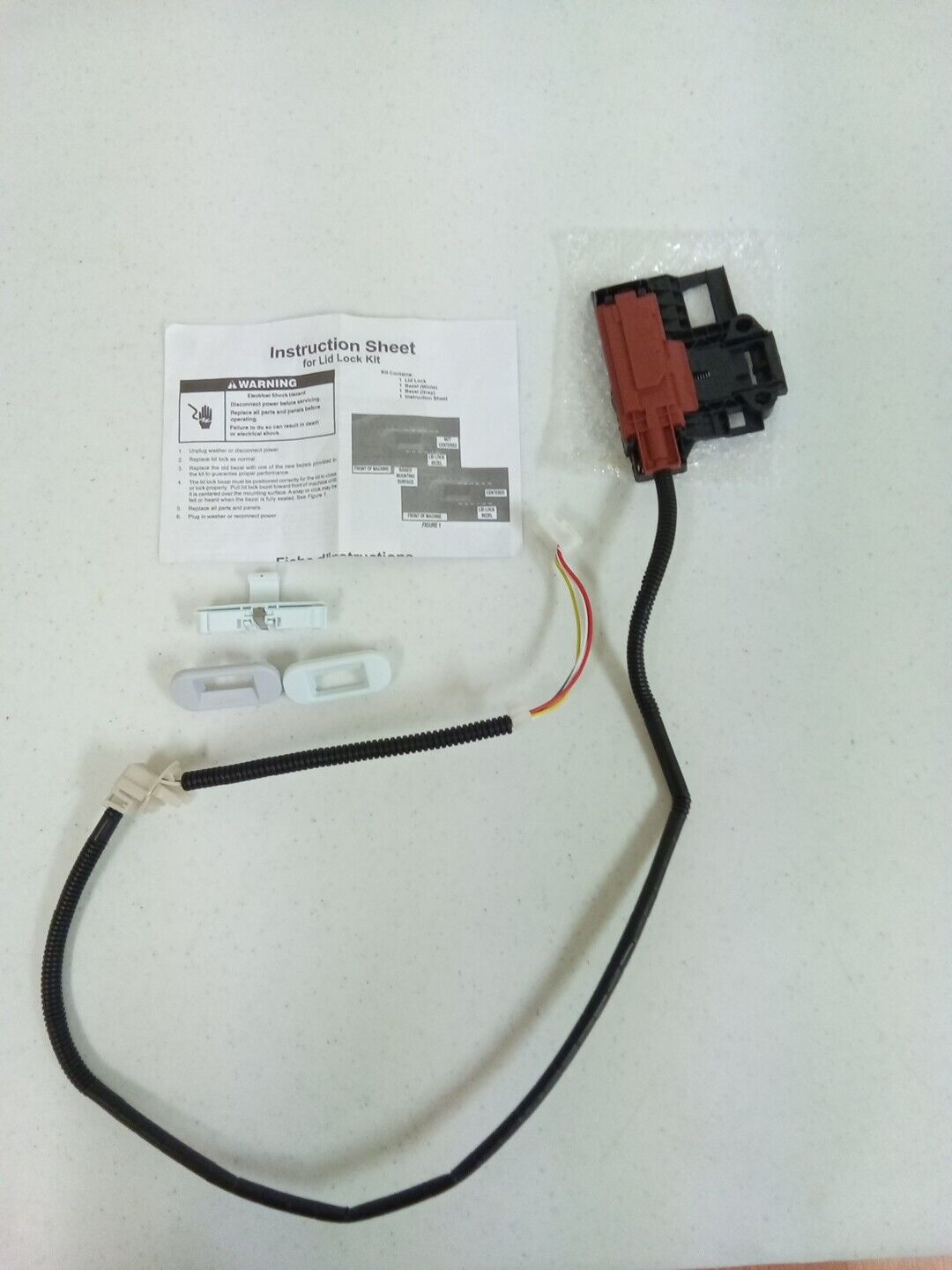 W10404050 W10238287 Washer Lid Lock Latch Switch AK-62