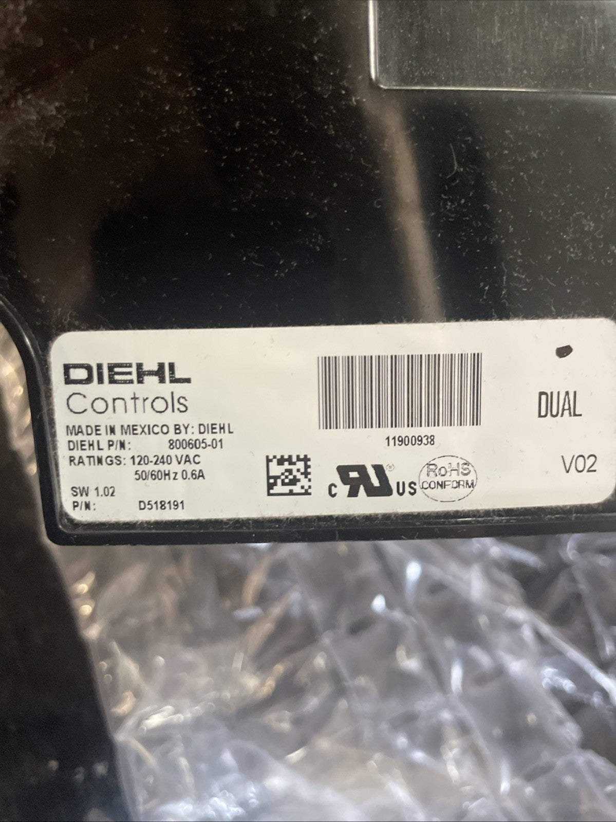 D518191P SPEED QUEEN DRYER OUTPUT CONTROL BA6