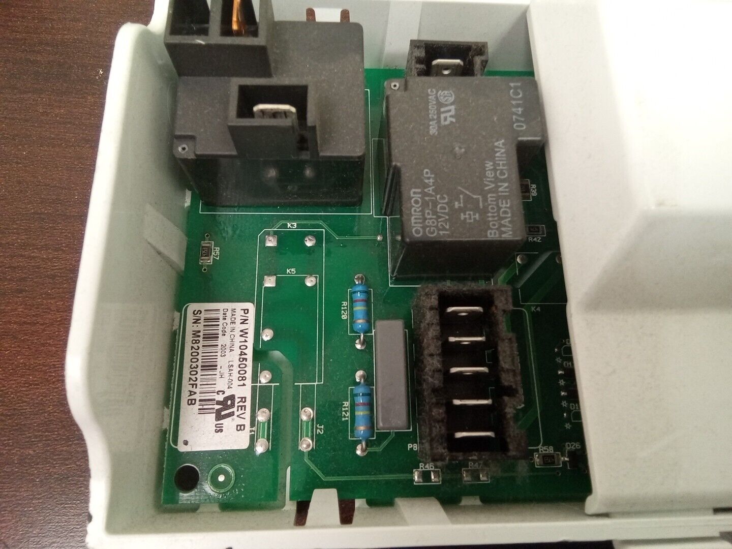 Whirlpool Dryer Control Board | W10450081 SEA208