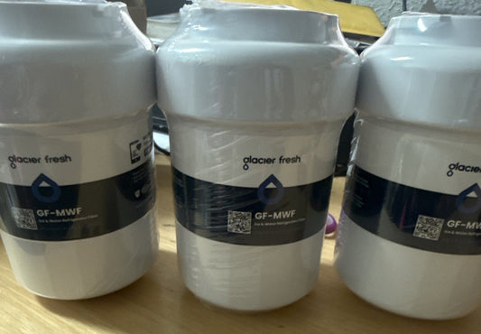 Glacier Fresh GF-MWF Water Filter Ice and Water Refrigerator Filter 3 Pack BOX2
