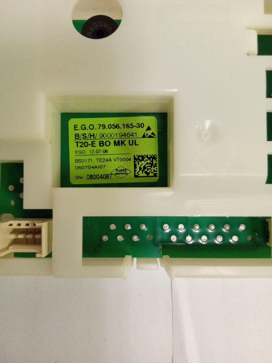 Bosch Dishwasher Control Board  9000194641 AMK-673