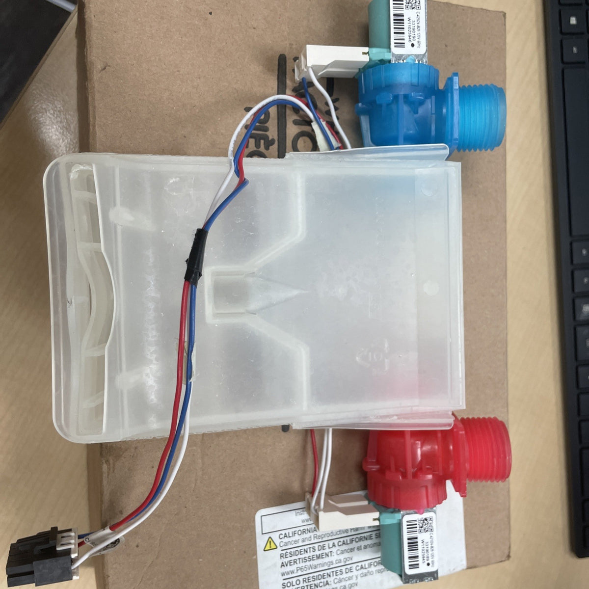 Washer Water Inlet Valve W11038689 BA118
