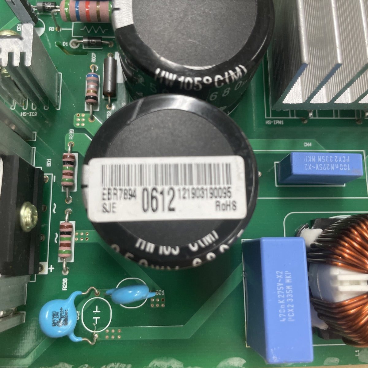 LG Genuine Fridge Control Board EBR78940612 BA60