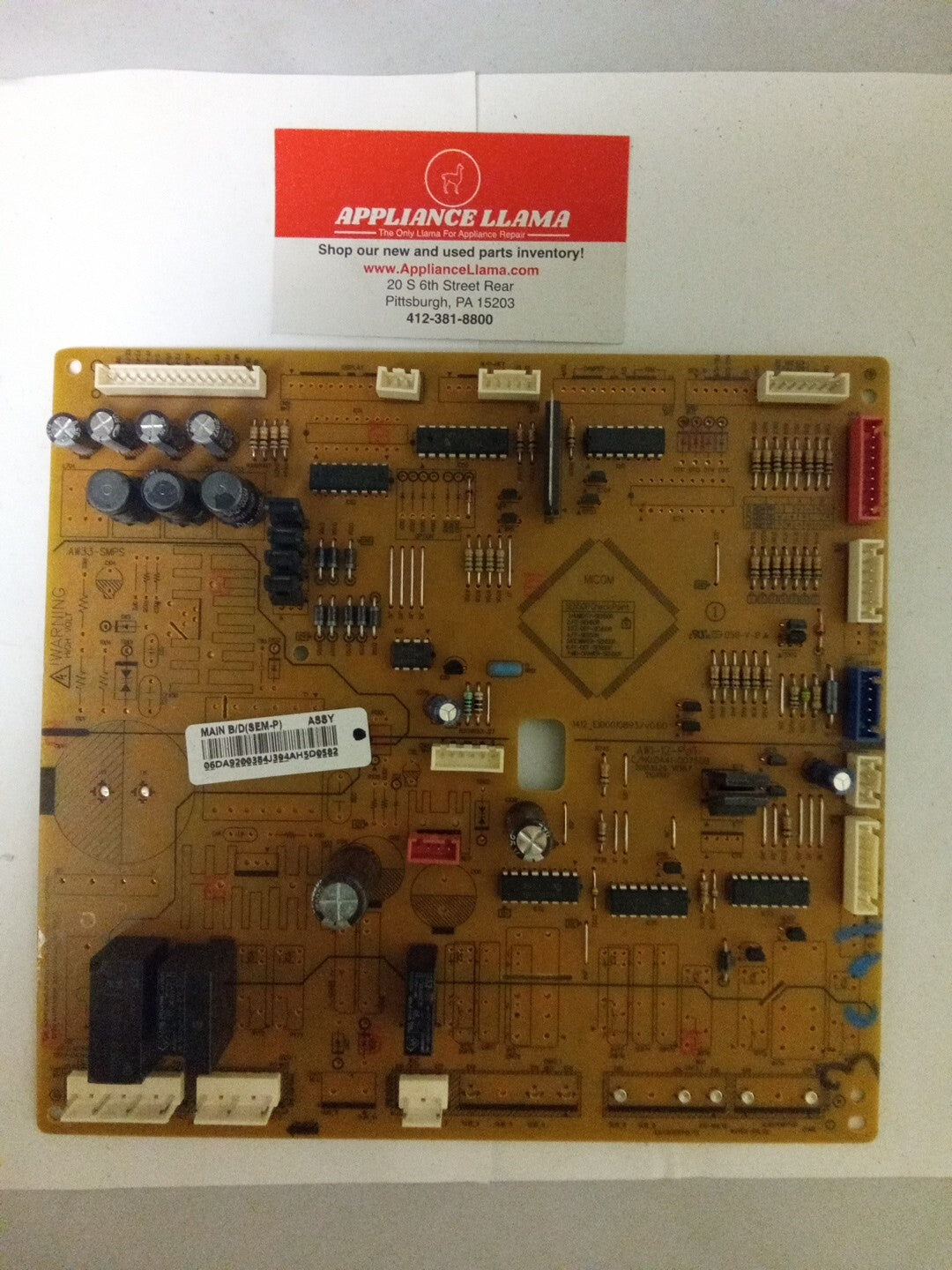 Samsung DA92-00384J Refrigerator Main Board AMK-92
