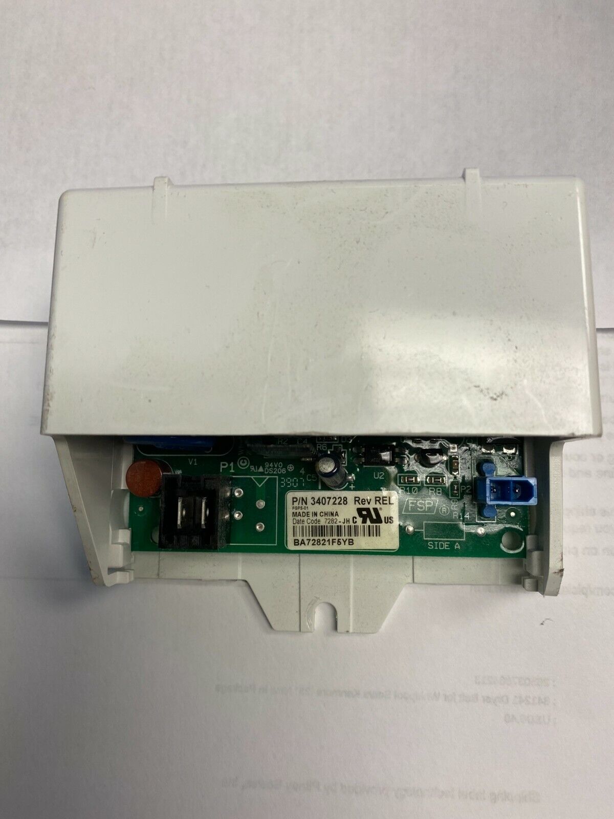 Whirlpool Dryer Control Board 3407228 Rev REL Used SH497