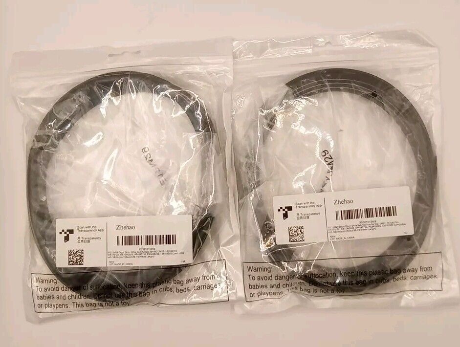 Zhehao WE12M29 Dryer Drum Drive Belt Replace for WE12M22, 137292700 SEA498 DR107