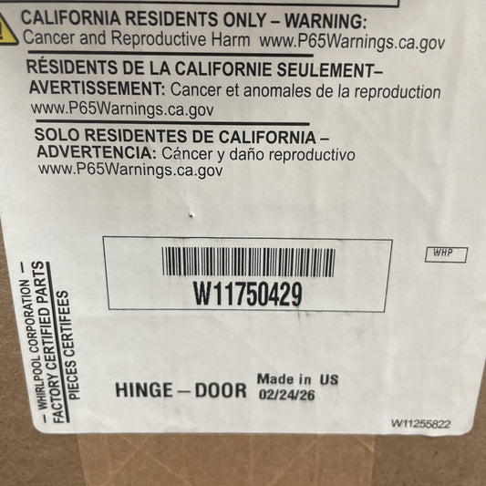 W11750429 JennAir JMW3430Ll02 Wall Oven Microwave Hinge BA129