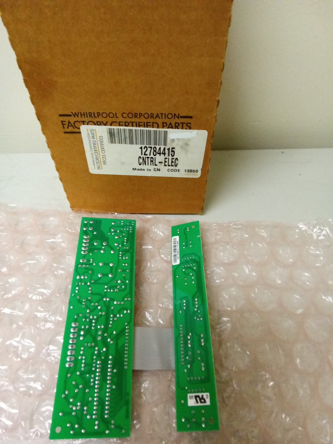 Genuine OEM Whirlpool Electronic Control Board 12784415 AK-50