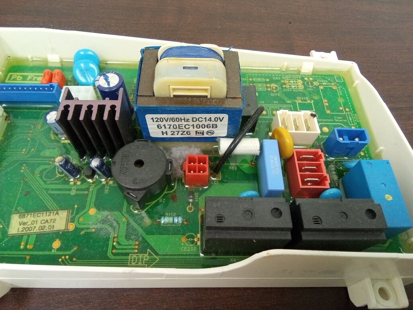 LG Dryer Control Board | 6871EC1121A Sea236