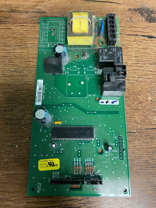 Whirlpool Electronic Dryer Control Board 3980062 Rev D Used SH453