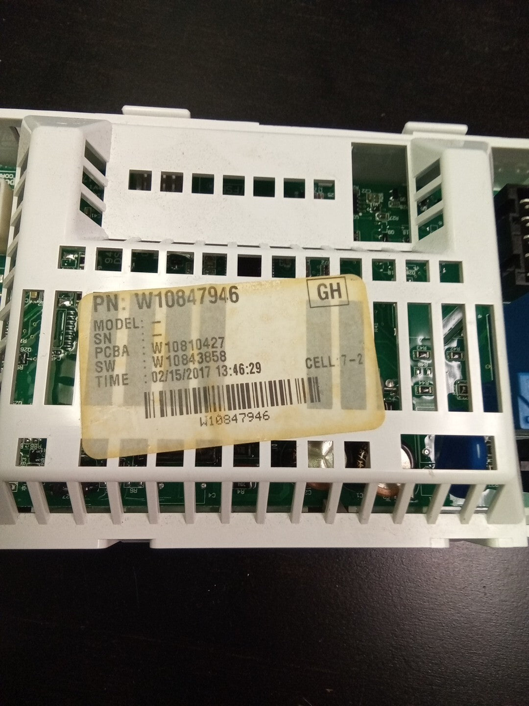 Whirlpool Dryer Control Board W10810427 AK-154