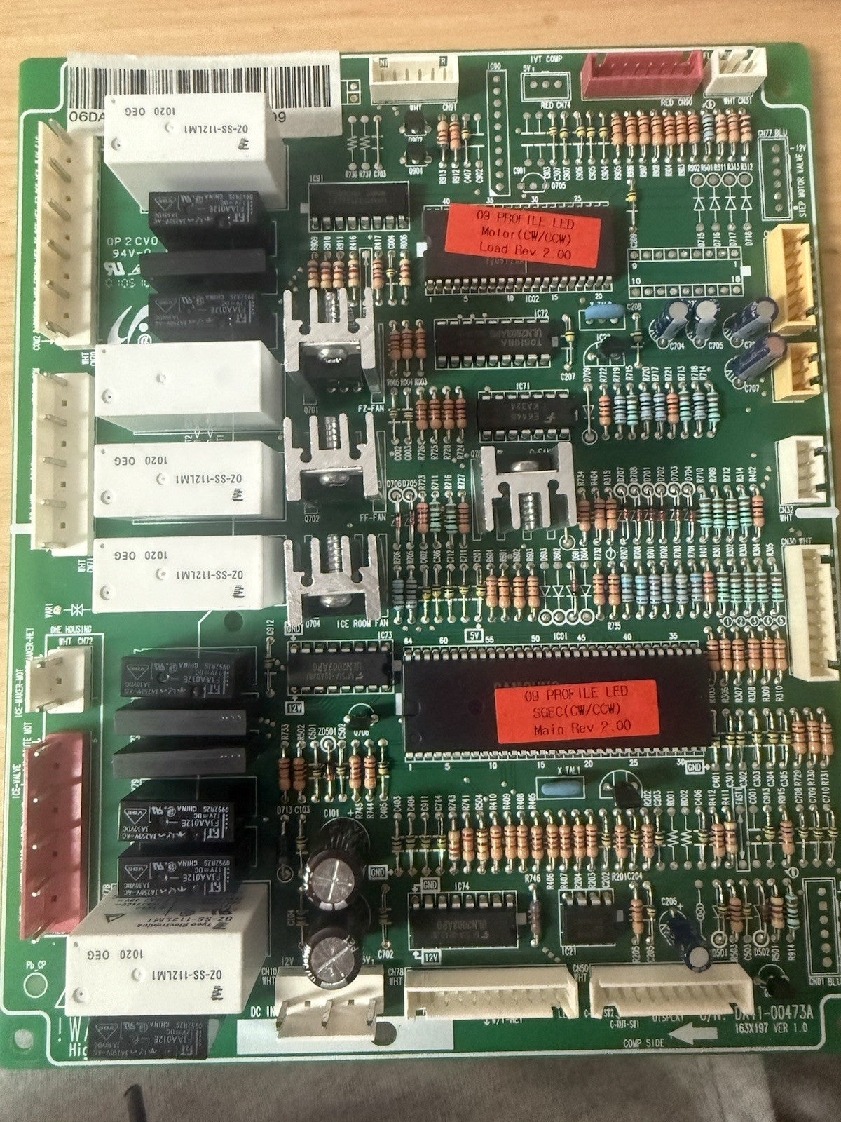 Da41-00476k USED Samsung Fridge Control Board JB92