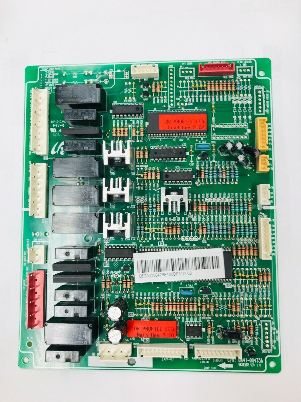 Samsung Refrigerator Control Board Part # DA41-00476E Used CB253