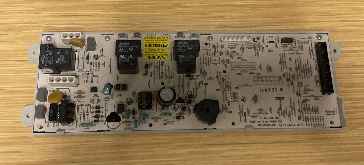 GE Dryer Main Control Board 212D1201P001 AK-215