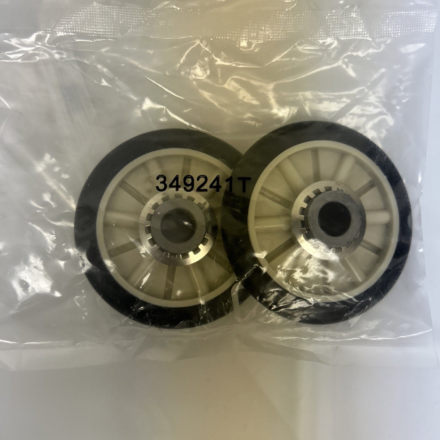 349241T Dryer Drum Roller for Whirlpool  Kenmore AP3098345 PS347627 New Blk-Rm