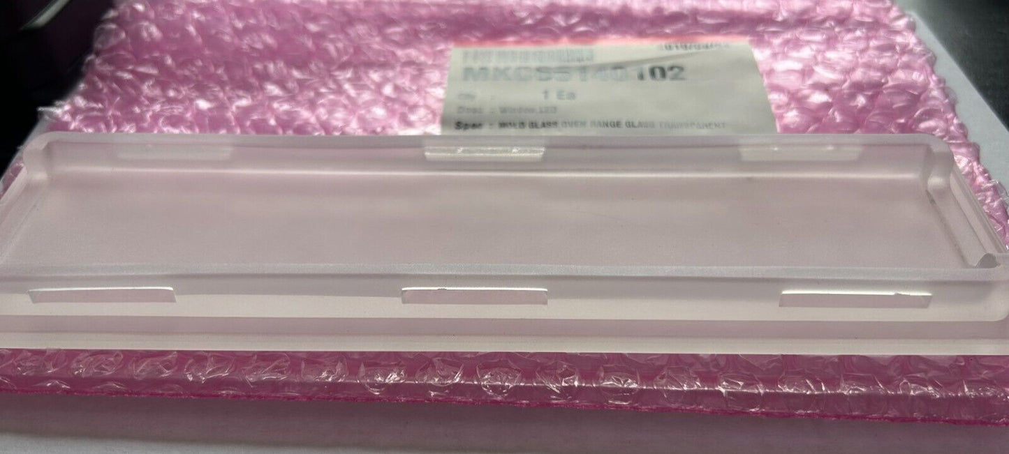 LG LED Window Mold Glass MKC66140102 Transparent Frosted New PS52