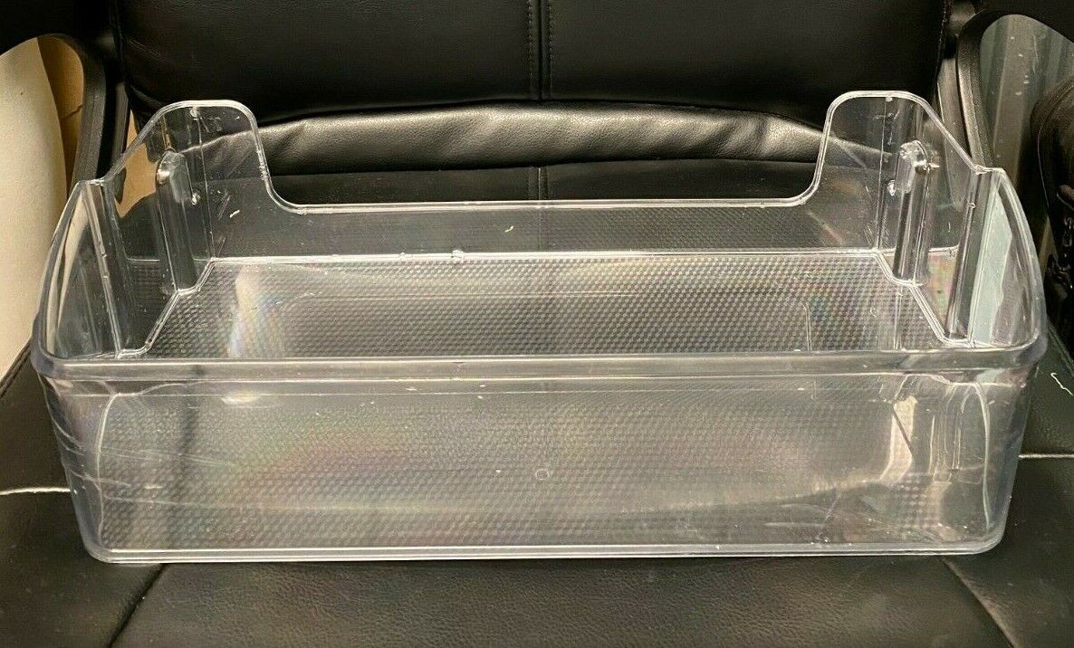 LG Refrigerator Clear Door Shelf Bin MAN63108801 Used LGR56