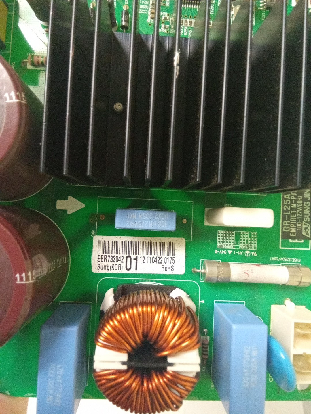 LG Refrigerator Control Board - Part Number EBR73304201 AMK-420