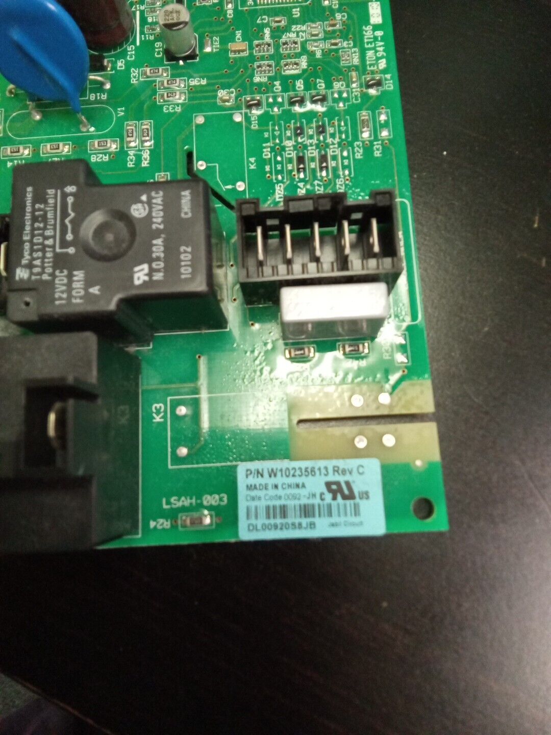 Whirlpool Dryer Control Board - Part # W10235613 AK-145