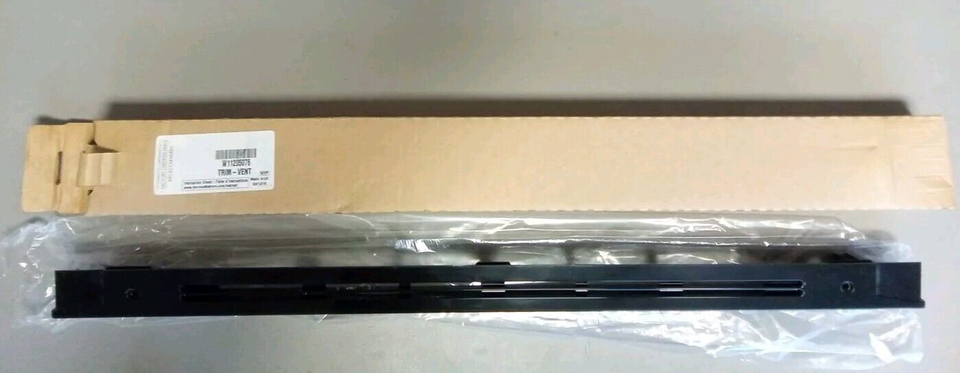 OEM Whirlpool WPW11205076 W11205076 Range Door Trim Vent Black OV33