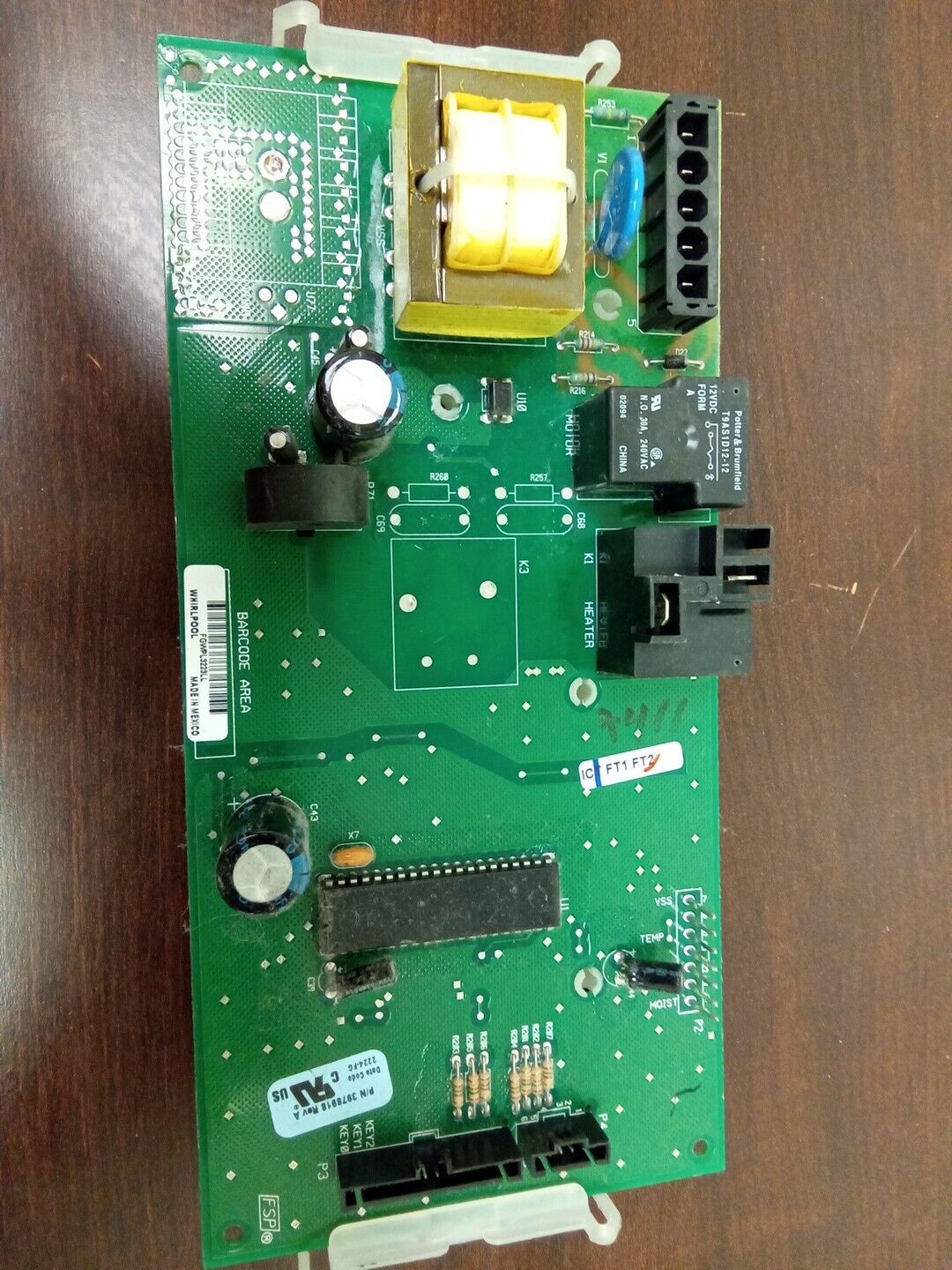 Whirlpool Dryer Control Board | 3978918 SEA74