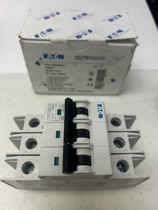 Faz-c3/3-na-l 190647 Eaton Moeller Series Circuit Breaker 3A C 3pol 240VAC ROB8