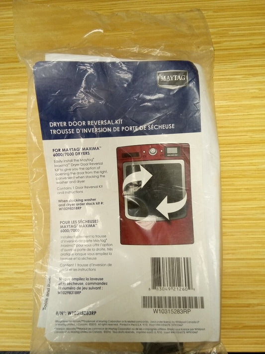 NEW MAYTAG DOOR REVERSAL KIT W10315283RP SEA311