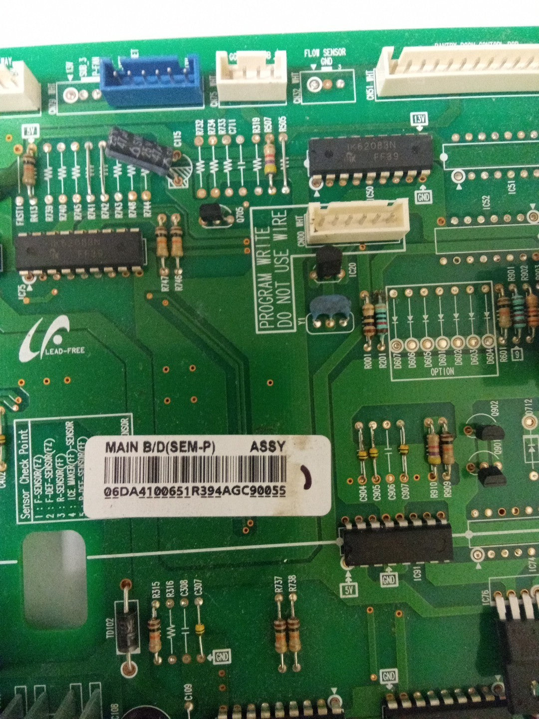 DA41-00651R Samsung  Refrigerator Control Board AMK-438