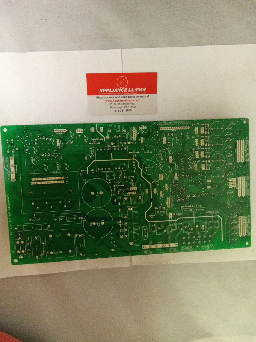 LG Refrigerator Control Board - Part Number EBR74796403 AMK-625