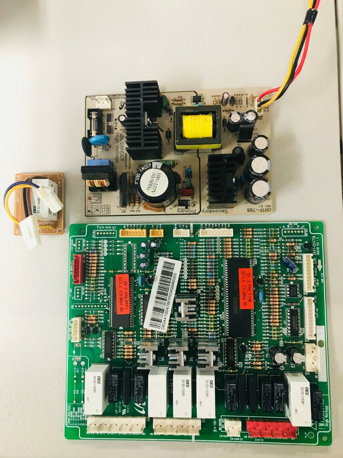 Samsung Refrigerator Control Board DA41-00476 Used CB186