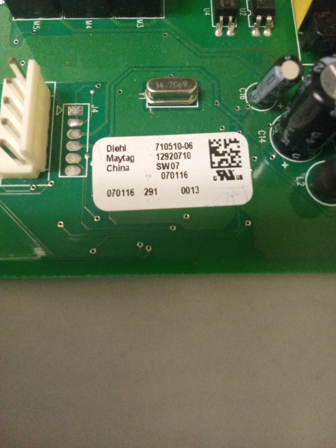 12920710 Maytag Refrigerator Control Board AK-696
