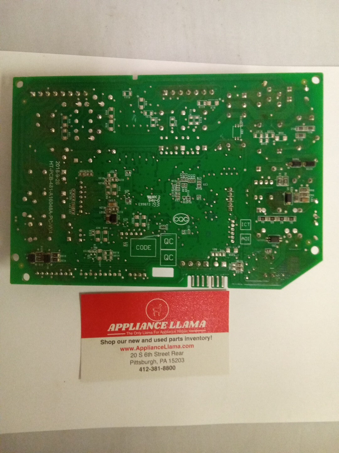 Whirlpool Refrigerator Control Board W11176613 AK-716
