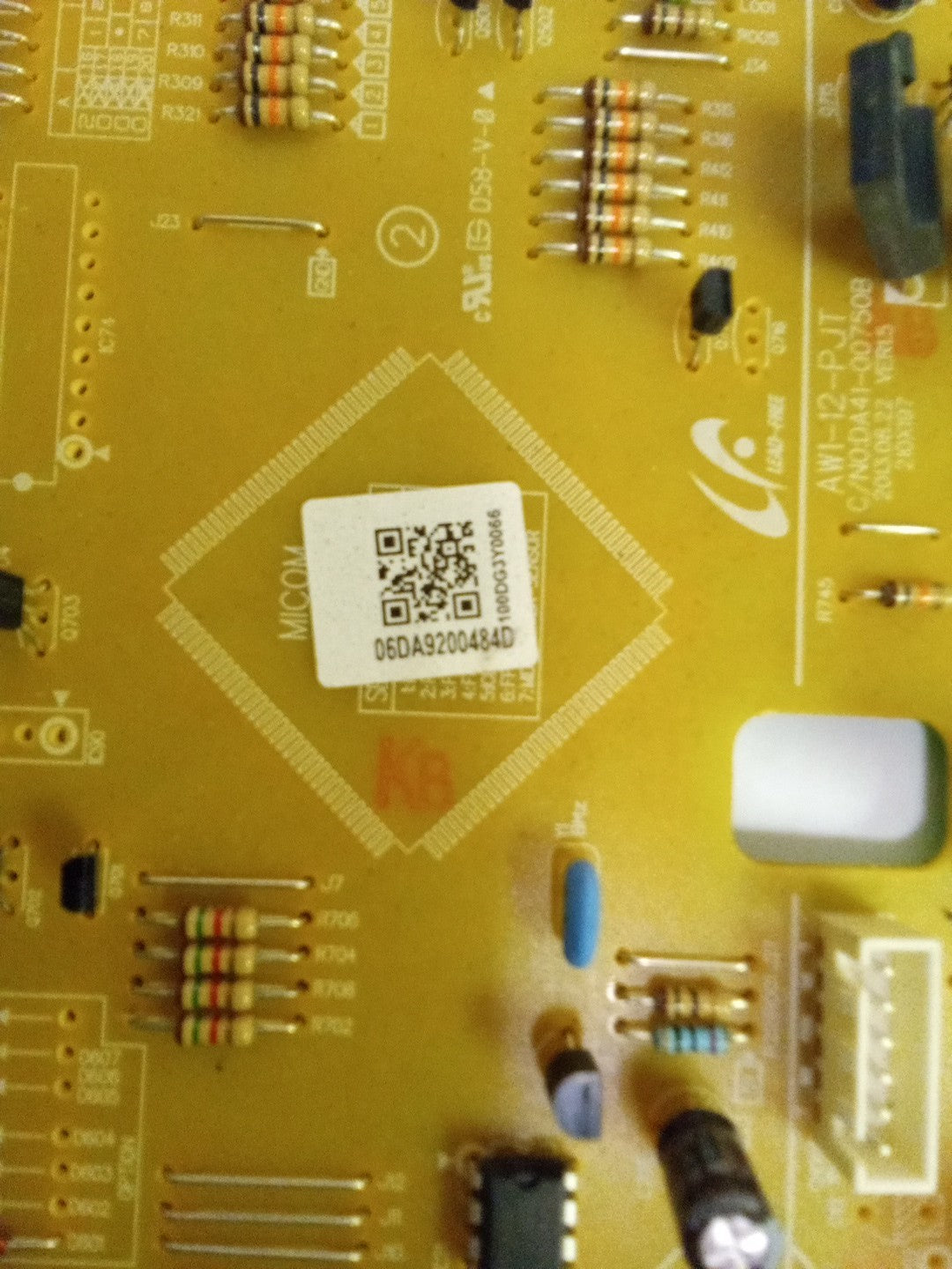 Samsung DA92-00484D Refrigerator Control Board AMK-685