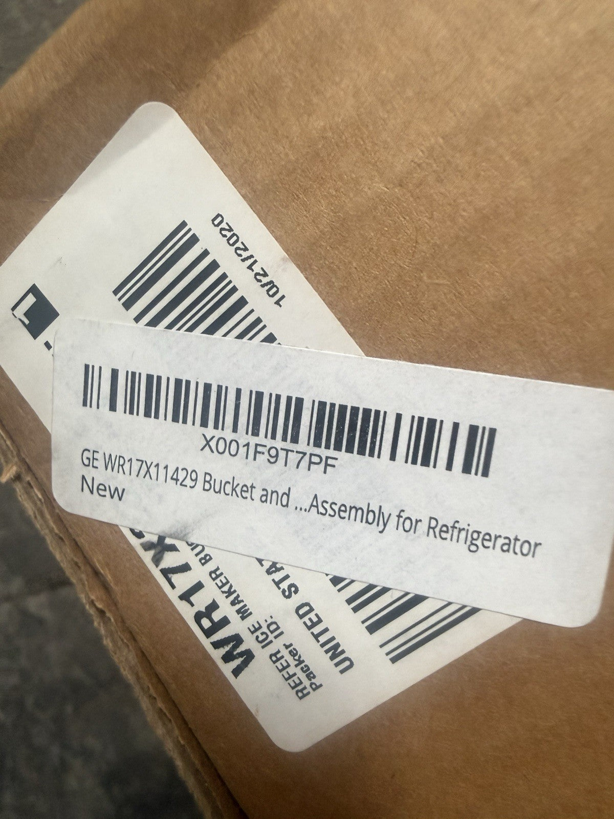 Wr17x11429 GE ICE Maker New OEM JB84