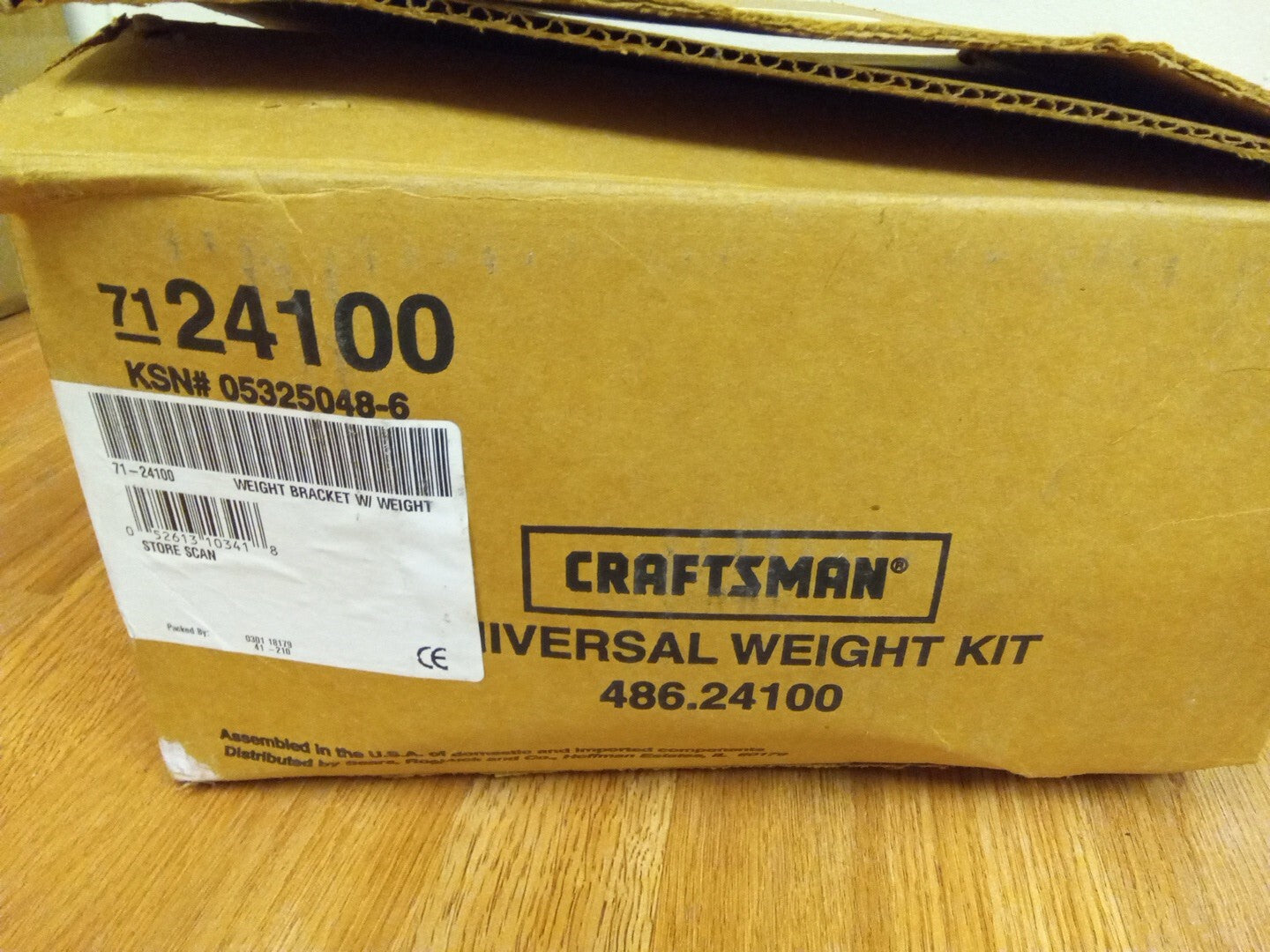 Craftsman Weight Bracket Kit (71-24100) For Riding Motor 59-Pounds AK-46