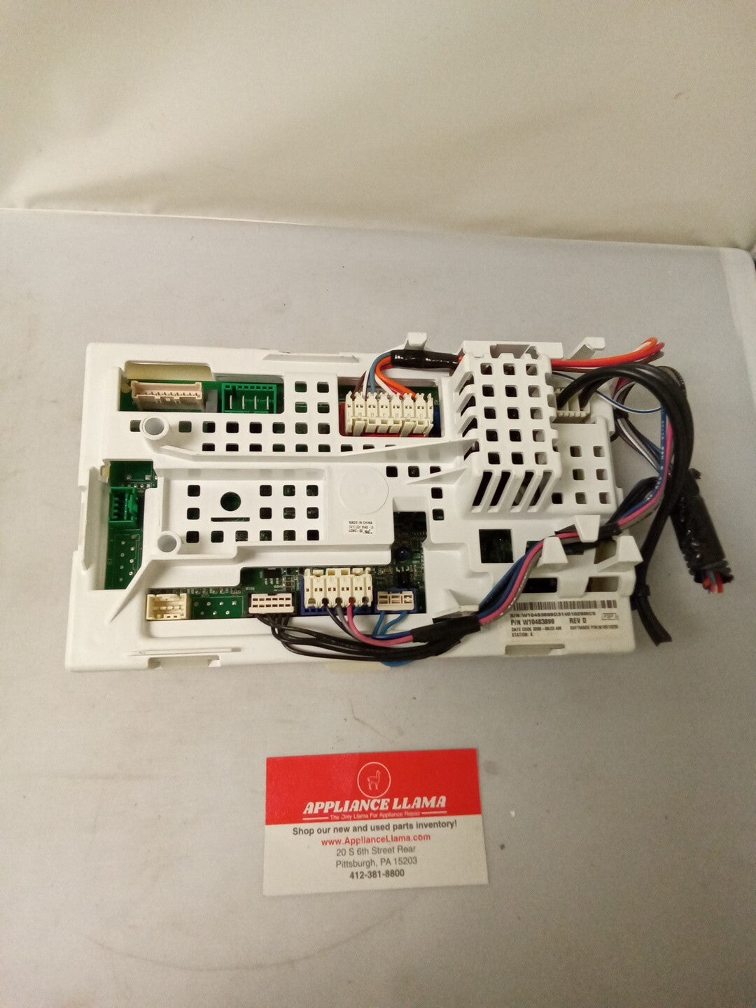 Washer Control Board W10483899 AK-528